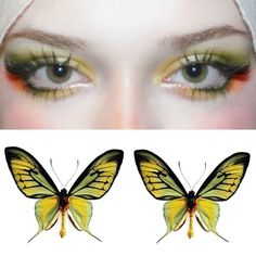 Yellow Makeup, Fun Makeup, Smink Inspiration, Unique Makeup, Cute Makeup Looks