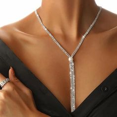 Lariat Necklace, Prom