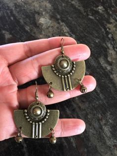 Aztec earrings Bohemian earrings Ethnic earrings Boho Cultural Jewelry, Aztec Jewelry, Aztec Earrings, Belly Dance Jewelry, Bohemian Jewellery, Bronze Earrings, Boho Jewellery, Ethnic Earrings, Earrings Bohemian