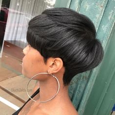 50 Most Captivating African American Short Hairstyles African American Short Hairstyles, Hair Styles African American, Hair Styles African, Black Haircut Styles, Black Pixie Cut, Black Pixie, Short Hair Styles African American, Black Hair Short, Bob Black