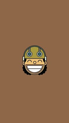 a brown background with an image of a monkey wearing a helmet and smiling at the camera