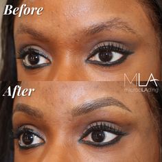 ✨Our main goal here at Microblading LA is to give you the most natural looking brows we are able to give you. We love to enhance your natural beauty!😍�🤗These brows were done by Julie Ha Eyebrows Ideas, Tattoo Eyebrows