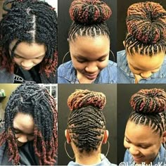 Updo Locs Updo Hairstyles, Locs Updo Hairstyles For Women, Faux Crochet Locs, Updo Hairstyles For Women, Locs Updo, Loc Styles For Women, Medium Locs, Loc Bun