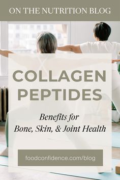 Did you know collagen peptides can improve bone, skin, and joint health? Collagen peptides are especially beneficial for women over 40, supporting healthy skin, bones, and joints. Learn all about the health benefits of collagen peptides in Peptides Benefits, Collagen Peptides Benefits, Collagen Rich Foods, Health Benefits Of Collagen, Benefits Of Collagen, Collagen Benefits