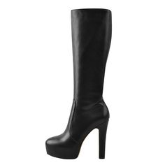 Brand Name: onlymakerHeel Type: Round HeelsBoot Type: BasicShaft Material: PUOrigin: CN(Origin)Season: WinterUpper Material: PUBoot Height: Knee-HighStyle: Conciseis_handmade: YesFashion Element: SewingPattern Type: SolidModel Number: CD210114ADepartment Name: AdultLining Material: Stretch SpandexToe Shape: Round ToeItem Type: BootsInsole Material: PUOutsole Material: RubberHeel Height: Super High (8cm-up)With Platforms: YesPlatform Height: 0-3cmClosure Type: Slip-OnFit: Fits true to size, take Fashion Party Dress, Women Knee High Boots, Casual Shoes Women Flats, Dress Big Size, Black Knee Boots, Big Size Dress, High Heel Stiefel, Boots Knee High, High Heel Boots Knee