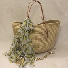 Nwt Merona Woven Tote Bag Natural Color With A Hint Of Silver Metallic Leather Handles 20” X 16.5 Accessories Not Included Scarf Is Listed For Sale Smoke And Pet-Free Home Elegant Straw Bag With Rolled Handles For Vacation, Elegant Summer Straw Bag For Everyday Use, Elegant Everyday Summer Straw Bag, Chic Beige Beach Bag With Rolled Handles, Chic Beach Bag With Rolled Handles For Spring, Elegant Straw Beach Bag With Rolled Handles, Elegant Straw Bag With Rolled Handles For Beach, Chic Vacation Bags With Rolled Handles, Elegant Cream Beach Bag For Vacation