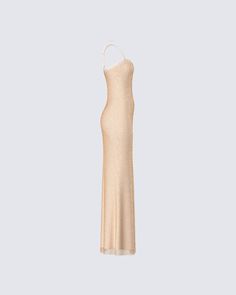 Keep their eyes on the prize in this gold sequin maxi dress 🤩 With a sleek and sexy fit, this dress is made from sequin and beaded stretch tulle, and complete with adjustable tank straps for a look that will have you outshining everyone ⭐ Spaghetti Strap Maxi Dress For Gala Party Season, Glamorous Sequined Maxi Dress With Spaghetti Straps, Glamorous Maxi Slip Dress For Gala, Sparkling Maxi Dress For Party Season, Party Maxi Dress With Beaded Straps, Glamorous Maxi Dress With Spaghetti Straps For Prom, Glamorous Spaghetti Strap Maxi Dress For Prom, Gold Embellished Maxi Dress For Night Out, Sequin Fitted Maxi Dress With Spaghetti Straps