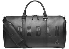 Buy and sell StockX Verified Air Jordan streetwear on StockX including the Air Jordan Jumpman 4Duffle Bag 18W Black/Black and thousands of other streetwear clothing and accessories. Jordan Men, Graduation Gift Ideas, Leather Duffle Bag, Heritage Backpack, Leather Duffle, Hot Sneakers, Duffle Bags, Men's Bags, Overnight Bag