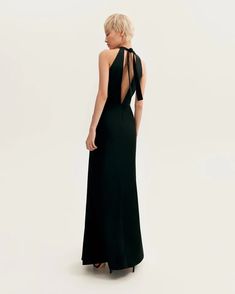 Classical black halterneck satin maxi dress, Xo Xo ➤➤ Milla Dresses - USA, Worldwide delivery Wedding Guests Dress, Evening Dresses Casual, Sophisticated Cocktail Dress, Ideal Date, Chic Midi Dress, Satin Pajama Pants, Perfect Wedding Guest Dress, Fitted Gowns, Elegant Evening Dresses