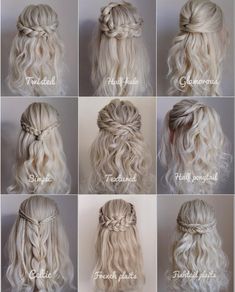 Bridal Hair Half Up, Formal Hairstyles For Long Hair, Wedding Hair Half, Wedding Hair Ideas, Long Hair Wedding Styles, Prom Hairstyles For Long Hair, Sports Hairstyles, Wedding Hair Inspiration, Wedding Hair Makeup