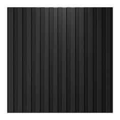 a black wall with vertical lines on the bottom, and horizontal stripes on the top