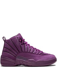 Supplied by a premier sneaker marketplace dealing with unworn, already sold out, in demand rarities. Each product is rigorously inspected by experienced experts guaranteeing authenticity. Is purple your favourite colour? You're in luck, these Bordeaux red nubuck leather Air Jordan 12 Retro Paris PSNY 12 from Jordan are sure to become a big hit. You'll never want to take them off. Featuring a round toe, stitched panels, a lace-up front fastening, a brand embossed tongue, a pull tab at the rear, b Latest Jordan Shoes, Buy Jordans, Air Jordan 12, Air Jordan 12 Retro, Fashion Shoes Sneakers, Jordan 12 Retro, Jordan 12, Cute Nike Shoes, Cute Sneakers