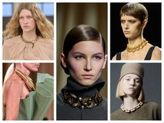 6 Best Fall 2024 Jewelry Trends From Fashion Week | Marie Claire 80s Jewelry, 2024 Jewelry, Heavy Chain, Fall 2024 Fashion, Bangles Making, 2024 Fashion Trends, Simple Top, Fall Fashion Trends, 2024 Fashion