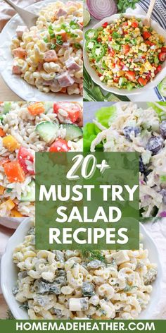 20 must try salads to make the most delicious and tasty looking salads