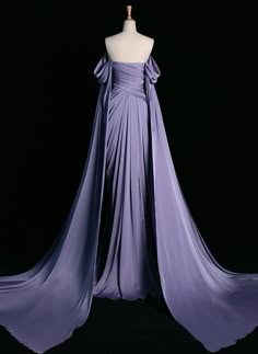 Purple Satin Prom Dress, Satin Prom Dress Long, Lilac Prom Dresses, Fantasy Ball, Hot Prom Dress, Prom Dress Inspo, Velvet Prom Dress, Draped Bodice, Prom Dresses Two Piece