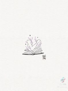 Cute Reading Tattoos, Minimalist Reader Tattoo, Small Book Stack Tattoo, Tattoo Ideas About Books, Romance Books Tattoo, Unique Bookish Tattoos, Bookish Tattoos Small Simple Line, Small Open Book Tattoo, Book Hip Tattoo