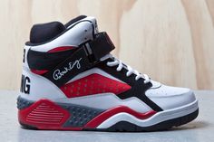 Ewing Focus White/Red/Black – Summer 2013 Ewing Sneakers, Ewing Shoes, Ewing Athletics, Sneakers Zara, Patrick Ewing, Zara Sneakers, Sneaker Magazine, Nike Outlet, Cool Shoes