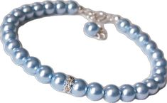 Elegant Adjustable Blue Crystal Bracelet, Adjustable Light Blue Jewelry For Party, Blue Round Beads Bracelet For Wedding, Blue Round Bead Bracelets For Weddings, Elegant Adjustable Blue Beaded Bracelets, Adjustable Light Blue Formal Jewelry, Light Blue Round Beads Jewelry For Wedding, Blue Beaded Bracelets For Weddings, Elegant Light Blue Bracelets For Party