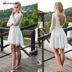 two pictures of a woman in white dress