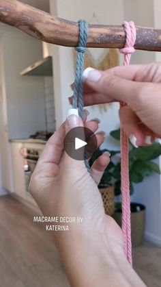 38K views · 267 reactions | Today's macrame inspiration #macrametutorial | Macrame Decor By Katerina Macrame Inspiration, Macrame Decor, Macrame Tutorial