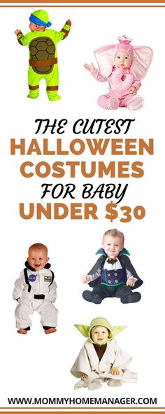 the cutest halloween costumes for baby under $ 30