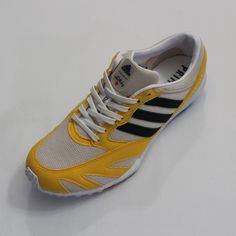 Adidas Noah Adizero Pro Lab Race Shoes **With Extra Shoe Laces Color: Halivo/ Custom/ Custom (Yellow, Beige, Green, Blue, White) Breathable Upper Mesh / Faux Suede Upper Rubber Outsole Lace Up Closure Lightweight Msrp $200 Measurement: Us 7/ F40/Uk6.5/J250 Insole 9.5"/ Outsole 10.75"/Width 3.75" Sporty Adidas Running Shoes With Vented Sides, Adidas Running Shoes With Vented Sides For Sports, Yellow Sporty Running Shoes With Rubber Sole, Sporty Yellow Running Shoes With Rubber Sole, Yellow Sneakers With Rubber Sole For Errands, Yellow Sporty Running Shoes For Casual Sports, Dynamic Yellow Sneakers For Jogging, Yellow Running Shoes With Laces For Jogging, Sporty Yellow Sneakers For Jogging