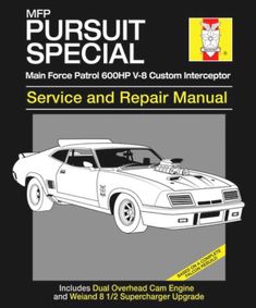 the service and repair manual for the ford mustang