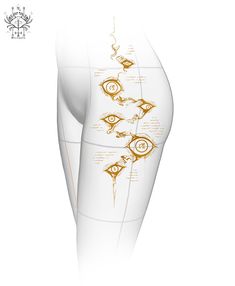 Oc Tattoo Ideas, Elven Tattoo Design, Genshin Tattoo Ideas, Tattoo Style Drawings, Simplistic Tattoos, Tattoo Design Drawings, Creative Tattoos, Get A Tattoo