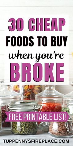 Shopping List Healthy, Budget Food Ideas, Healthy Shopping List, Cheap Groceries, Healthy Pantry, Budget Food, Saving Money Frugal Living, Cheap Food, Foods Ideas