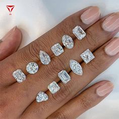 Captivate with brilliance in every shape imaginable..... our lab grown diamonds come in various shapes Jewelry Online, Princess Cut, Online Jewelry, Diamond Jewelry, Tool Design, Create Your, Create Your Own