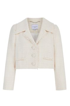 Layla Jacket Cream Tweed