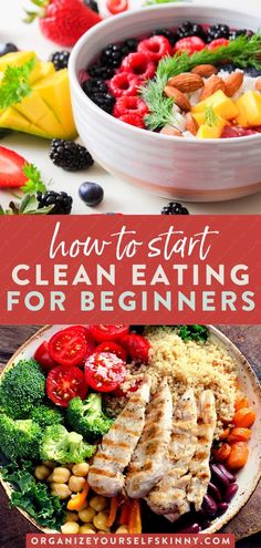 how to start clean eating for beginners