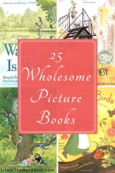 some children's books with the title 25 wholesome picture books