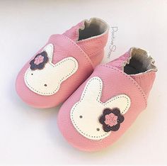 Baby Soft Sole Leather Shoes Infant Moccasins Baby Girls Cute Spring Booties With Soft Sole, Spring Booties With Soft Sole And Round Toe, Gift Rubber Sole Round Toe Booties, Gift Booties With Rubber Sole And Round Toe, Spring Leather Booties With Soft Sole, Spring Booties With Soft Sole For Playtime, Playful Slippers With Soft Sole And Closed Toe, Spring Gift Booties With Soft Sole, Playful Closed Toe Slippers With Soft Sole