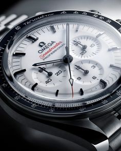 Omega just dropped Daniel Craig’s white-dial Moonwatch | British GQ Omega Moonwatch, Omega Speedmaster Moonwatch Professional, James Bond Actors, Omega Co Axial, Omega Speedmaster Professional, Watches Silver, Tactical Watch, Gentleman Watch, Omega Speedmaster Moonwatch