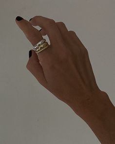 Inspired by Jennie's great grandmother's wedding band, this is a signature timeless piece you'll wear for every occasion. Her soft curves are bold, yet elegant enough to be worn day to night. Make her your trademark. Hollow and designed with comfort in mind. If you're looking for a solid version, shop the Dare to Love Dome Ring I (NON-HOLLOW).Complete the look with our Claudine Twist Ring II. We recommend sizing up by at least half a size if this ring is thicker than what you typically wear. Thi Elegant Sterling Silver Thick Band Rings, Timeless Oval Stackable Rings, Elegant White Gold Stackable Rings With Thick Band, Elegant Everyday Wide Band Ring With Thick Band, Luxury Stackable Rings With Thick Band For Wedding, Elegant Everyday Wide Band Ring, Timeless Thick Band Wide Ring As Gift, Timeless Thick Band Ring As Gift, Timeless Stackable Dome Ring For Wedding