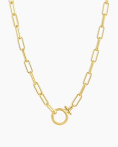 Gold / 18 in. || Gold | gorjana jewelry | Gold Parker Necklace 18 | chain link necklace | gold paperlink necklace Necklace Guide, Gorjana Jewelry, Mini Necklace, Orange Agate, Yellow Opal, 14k Gold Necklace, Gold Necklaces, Blue Lace Agate, Pink Opal