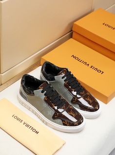 PRODUCT DETAILS Includes Shipping bags, dustbag sleeper, care manual, booklet, tag. Lv Clothes, Grey Sneakers Women, Shoes For Guys, Louis Vuitton Sneakers, Luxury Sneakers, Lv Monogram, Grey Sneakers, Sneakers Women, Women Men Shoes