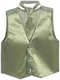 Green Suits, Ring Bearer Boy, Boys Formal, Tuxedo Vest, Wedding Ring Bearer, Necktie Set, Top Kids, Church Dress, Vest And Tie