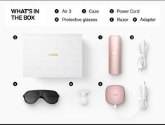 Ulike AIR 3 SERIES UI06PN IPL Hair Removal Device - Pink Over stock item Inspected look unused item What you see in pictures is what you gonna get. Ipl Hair Removal, Hair Removal Device, Shaved Hair, Laser Hair Removal, Open Box, Hair Removal, Shaving, Health And Beauty, Hair