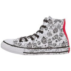 Converse Chuck Taylor All Star Hi Size: Kid 13.5.  Color: White.  Gender: unisex.  Age Group: kids. Casual Tennis Shoes, All Star Lugged, Fun Shoes, Girls Converse, Kids Running Shoes, Girls Shoes Kids, Children Shoes, Boys Sneakers, Green Shoes