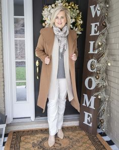 Neutral Cardigan, Tania Stephens, Christmas Closet, Cable Sweater Dress, 50 Is Not Old, American Photography, Gray Tank Top, Heavy Sweaters