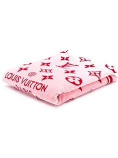 Pink/red cotton pre-owned monogram print towel from Louis Vuitton Pre-Owned featuring monogram print and finished edge. Please be mindful that this piece has led a previous life, and may tell its story through minor imperfection. Purchasing this item continues its narrative, so you can be confident that you’re making a POSITIVELY CONSCIOUS choice for the planet. Louis Vuitton Pink, Miu Miu Shoes, Chanel Logo, Lv Monogram, Balenciaga Triple S, Monogram Prints, Beach Ready, Custom Watch, Previous Life