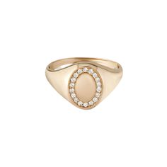 "This pinky diamond ring is made to order. Each order will be beautifully packaged for gift giving in a jewelry box with a diamond certificate in your name on it. This gold ring is made of 14k (also available in 18K) solid gold.  * Available Gold Color: Rose Gold, Yellow Gold, White Gold * Total CTW: 0.11 ctw VS-SI clarity G-F color * Total gram:2,35 gram If you have any additional questions about this piece, please don't hesitate to contact with us. Be sure to hit \"favorite\" on the right so i Oval Diamond Ring Gift, Rose Gold Diamond Signet Ring In Fine Jewelry Style, Luxury Oval Signet Ring With Vs Clarity, Luxury Oval Cubic Zirconia Signet Ring, Oval Diamond White Signet Ring, Oval Cubic Zirconia Signet Ring With Brilliant Cut, Timeless Open Diamond Ring As Gift, Classic Oval Cubic Zirconia Signet Ring, Classic Oval Signet Ring With Cubic Zirconia