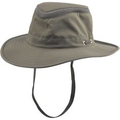 PRICES MAY VARY. 100% Nylon Hook and Loop closure Machine Wash Comfort, style, and function all come together in this rugged hat! The wide, down-sloping brim protects your face and neck from both rain and the sun. Boasting a UPF 50+ rating, the hat effectively blocks 98% of UVA and UVB rays. The mesh crown provides cool ventilation for hot days, and the soft, comfortable Hydrofil(R) band wicks away perspiration. A built-in layer of closed-cell foam adds buoyancy and allows the hat to float. The hat is also equipped with a cord that wraps under your chin and around the back of your head to keep the hat securely in place during high winds. Use the Velcro(R)-sealed secret pocket in the crown to stash valuable items such as cash, credit cards, or keys. Crushable and packable, the hat is made o Secret Pocket, Closed Cell Foam, Hot Days, Comfort Style, Hook And Loop, Wicks, Upf 50, Sun Hats, The Crown