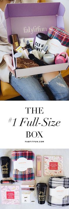 the 1 full - size box is packed with items that you can use to make your own gifts