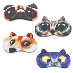 PRICES MAY VARY. √ 3D Kids Sleep Mask: Cute cat dog design with lovely animal prints, the width is wider than the average eye mask, so this animal eye mask can block the light from gap, to provide you a better shading effect. √ Lightweight Soft Comfort Material: Light and smooth Polyester fiber let you release your facial stress and help you get into sleep rapidly. Tphon sleeping mask is more stronger than traditional blindfold, and will not fall apart easily. √ Fully adjustable Eyeshade : Easy Kids Sleep Mask, Blindfold Games, Hair Funny, Cute Sleep, Sleeping Masks, Sleeping Eye Mask, Night Mask, Sleep Funny, Sleep Eye