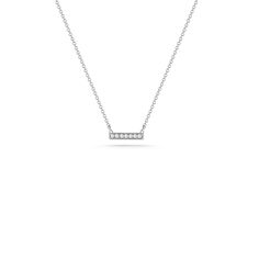 One of our most coveted items, this gold and diamond bar necklace is a DRD favorite. This dainty diamond bar necklace is the perfect piece of minimal jewelry for everyday wear. Made of 14k gold and pavé-set diamonds, this bar necklace looks amazing alone or layered. It pairs well with everything in your jewelry box. Wear it with anything from an understated tee to a little black dress. Seen on celebrities every day and on the red carpet, this piece makes a great gift for a loved one or for yours Rose Bar, Dana Rebecca Designs, Bar Necklaces, Diamond Bar Necklace, Rose Diamond, Buddha Pendant, Gold Bar Necklace, Diamond Bar, Minimal Jewelry