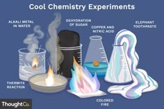 an image of different types of chemical experiment equipment that are labeled in the text below