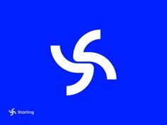 the logo for strating is shown on a dark blue background with white letters